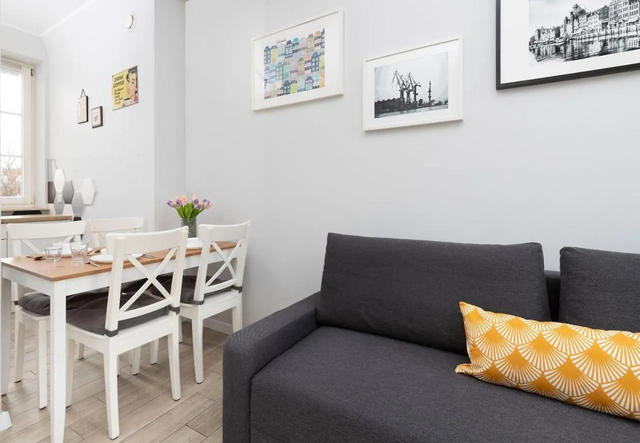 公寓 Citystay Starowka Apartament 格但斯克 波兰